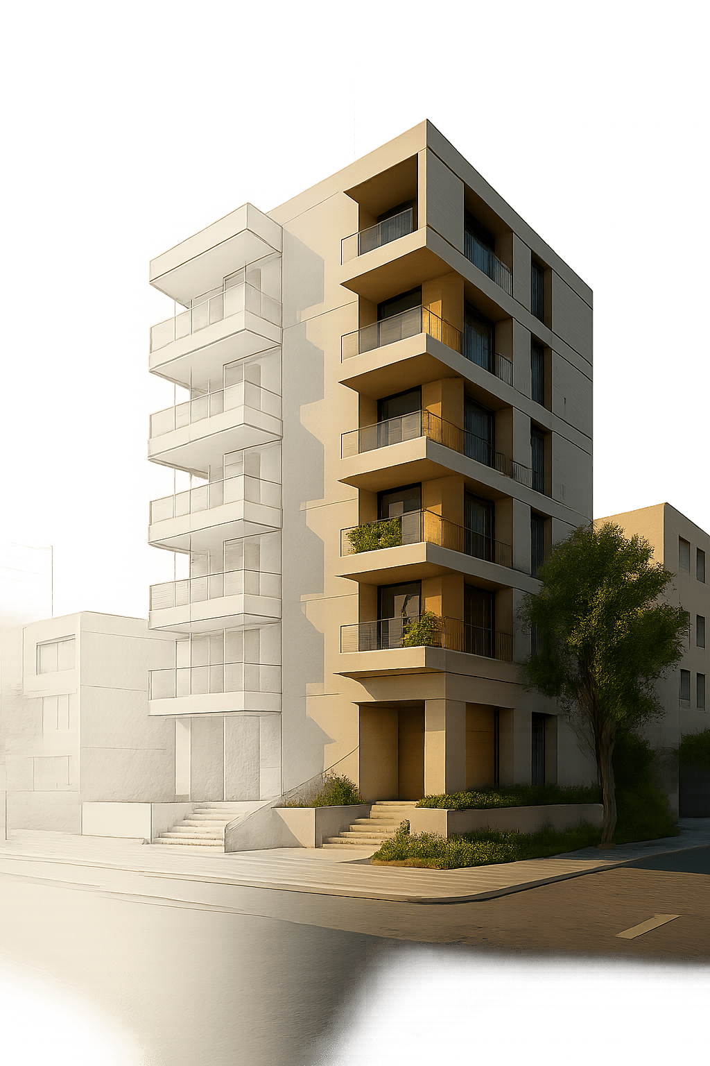 3D interior visualization example